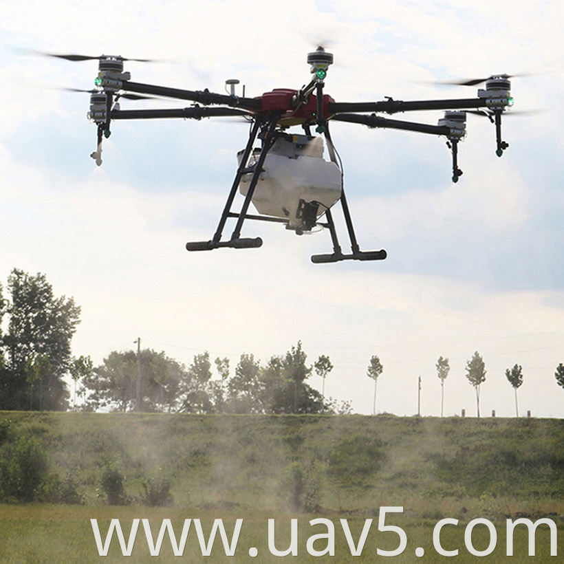 agricultural drone spraying